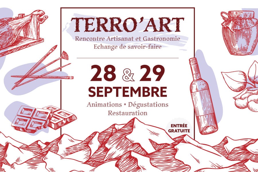 Salon Terro’Art les 28 et 29 septembre à la Halle Marcadieu