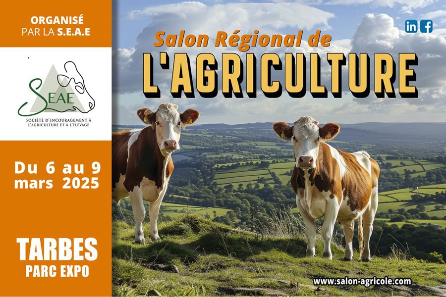 Salon Régional de l’Agriculture du 6 au 9 mars au Parc des Expositions